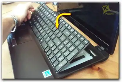 Ремонт клавиатуры на ноутбуке Asus в Стрельне