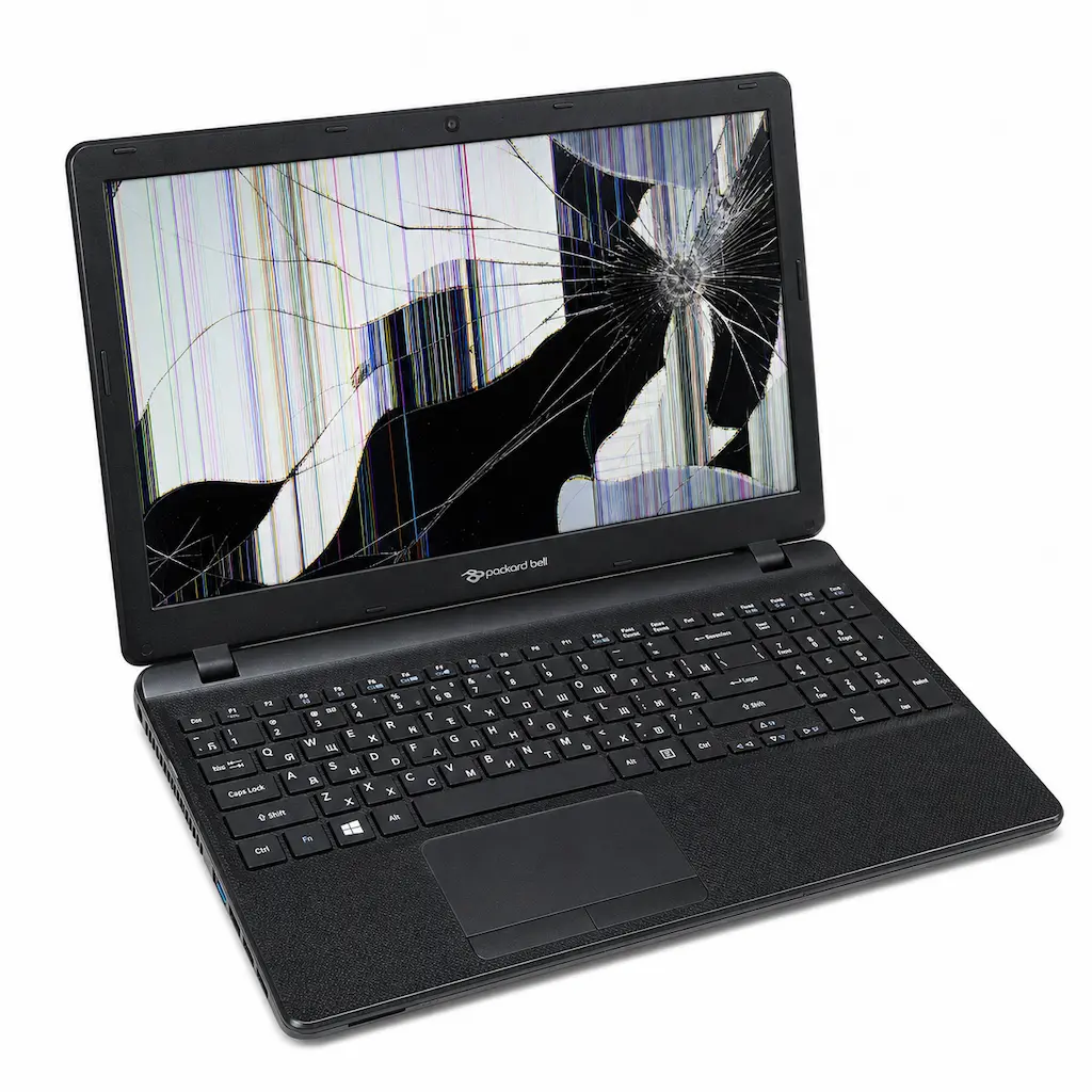 поменять матрицу ноутбука Packard Bell в Стрельне