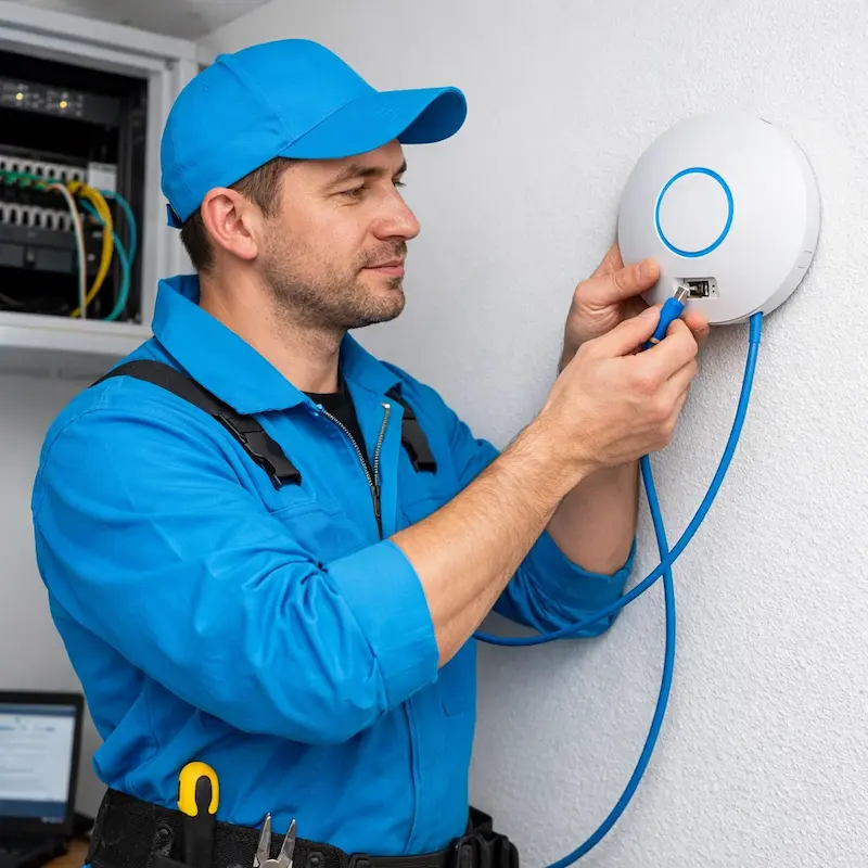 Подключение точки доступа в Стрельне