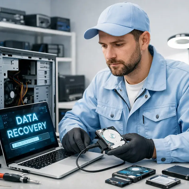 Восстановление файлов в Стрельне