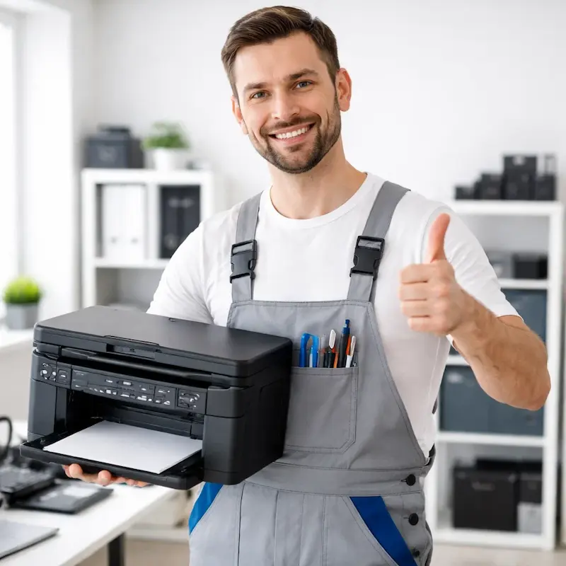 Установка и настройка принтера в Стрельне