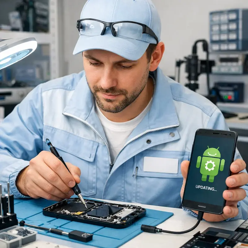 Настройка системы Android в Стрельне